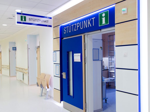 St&uuml;tzpunkt einer Station im HKH / Bildquelle: Tanzer